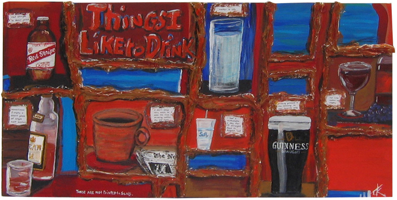 things i like to drink tim kelly artist